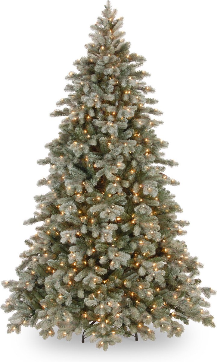Decoratieve Mini Kerstboom 55cm - Tafelkerstboom Met Ornamenten, Bessen En Ster Voor Binnen