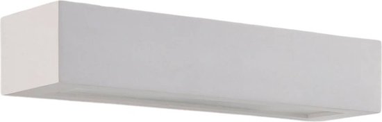 Lindby - Applique LED - 2 lumières - plâtre - H: 7 cm - G9 - blanc - Sources lumineuses incluses