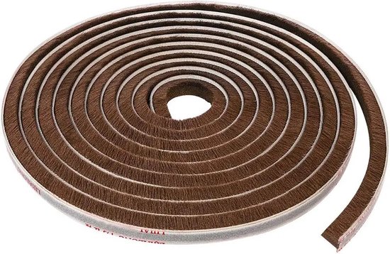 Foto: 2stuks 2m afdichtstrip waterdichte sealing badkamer tape am weerstriping deurafdichtingsstrip anti geluid band raam afdicht zelfklevende anti tochtstrip windstopper afdichting grijs