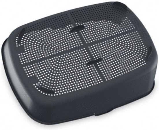 PeeWee XXL kattenbak EcoDome Startpakket Antraciet/Grijs - 66,5 x 48,5 x 46,5 cm