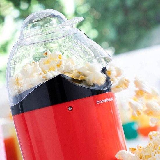 Popcot Popcornmaker op hete lucht - Gezonde popcorn bereiden - Compact en draagbaar - Thuis en bioscoop - Snelle popcorn met hete lucht — afbeelding 4