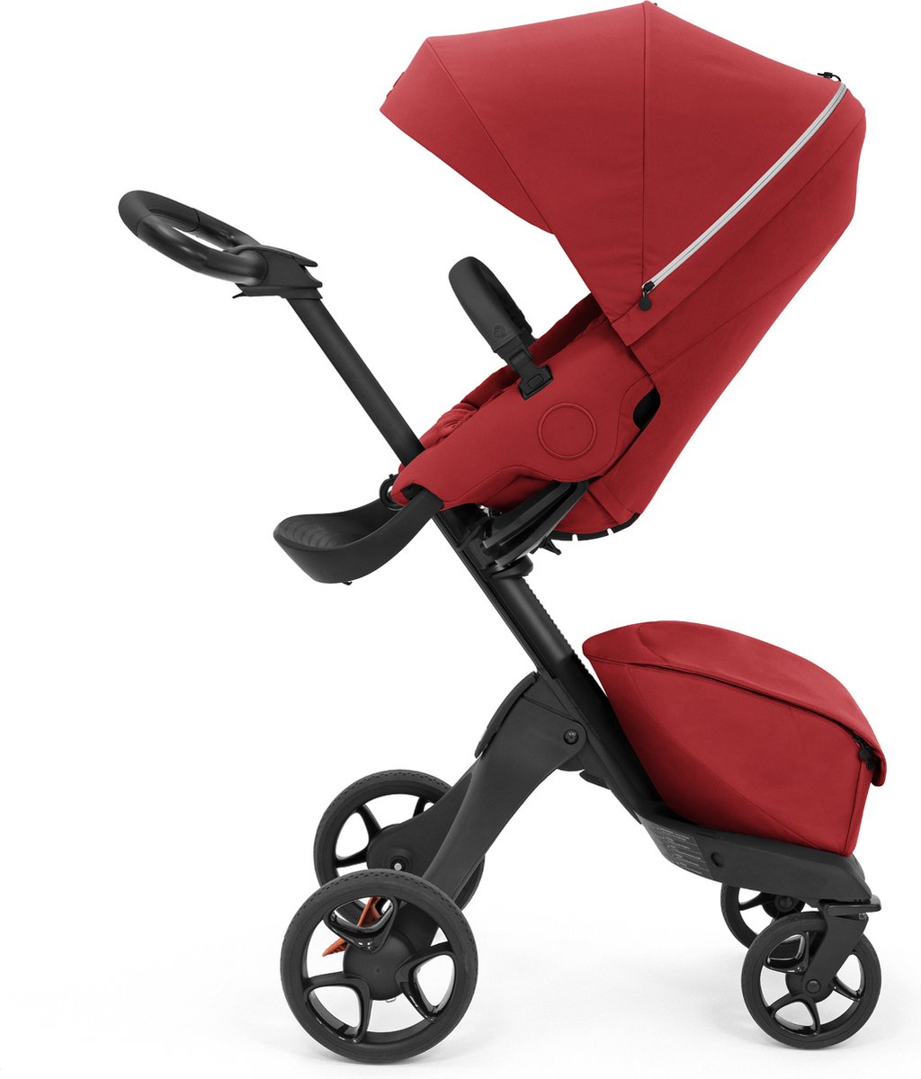 Stokke Xplory X Kinderwagen Robijnrood - Opvouwbaar voor Comfort - STOKKE AS - €909,30