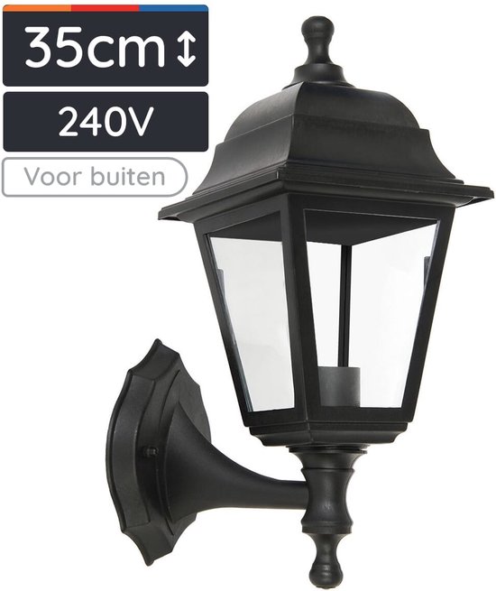 Avide Wandlamp Buiten Blake U Klassieke Buitenlamp 35cm LED 220 avide-wandlamp-buiten-blake-u-klassieke-buitenlamp-35cm-led-220