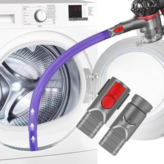 Foto: Flexibele spleetmondstuk voor dyson v15 v12 v11 v10 v8 v7 v6 lange stofzuigermondstuk flexi crevice mondstuk platte zuigmond stofzuiger accessoires opzetstuk voor reiniging van