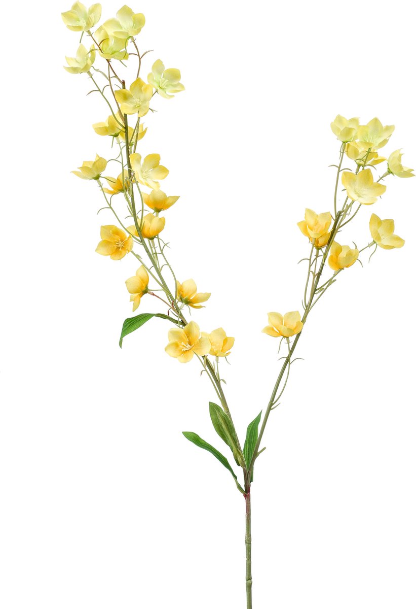 Emerald - Kunstbloem Boterbloem 85cm geel - Kunstplant voor binnen