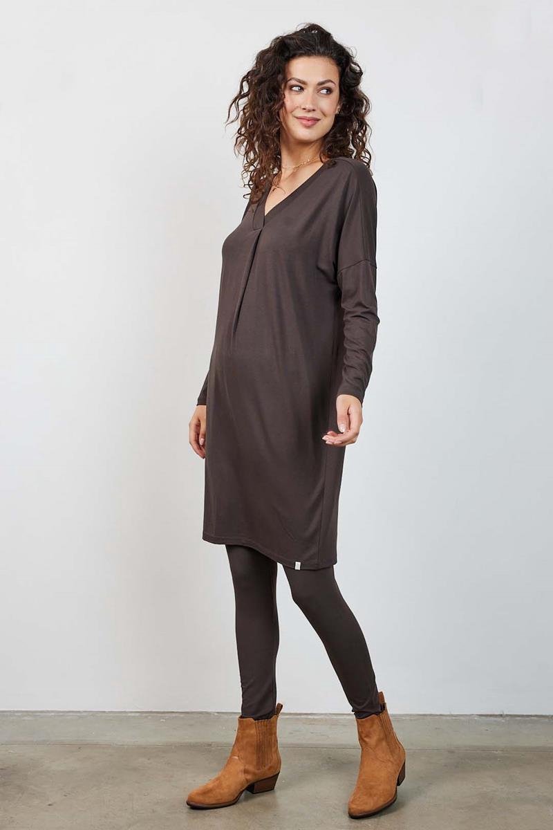 DIDI Dames Legging Chocolate brown maat 38