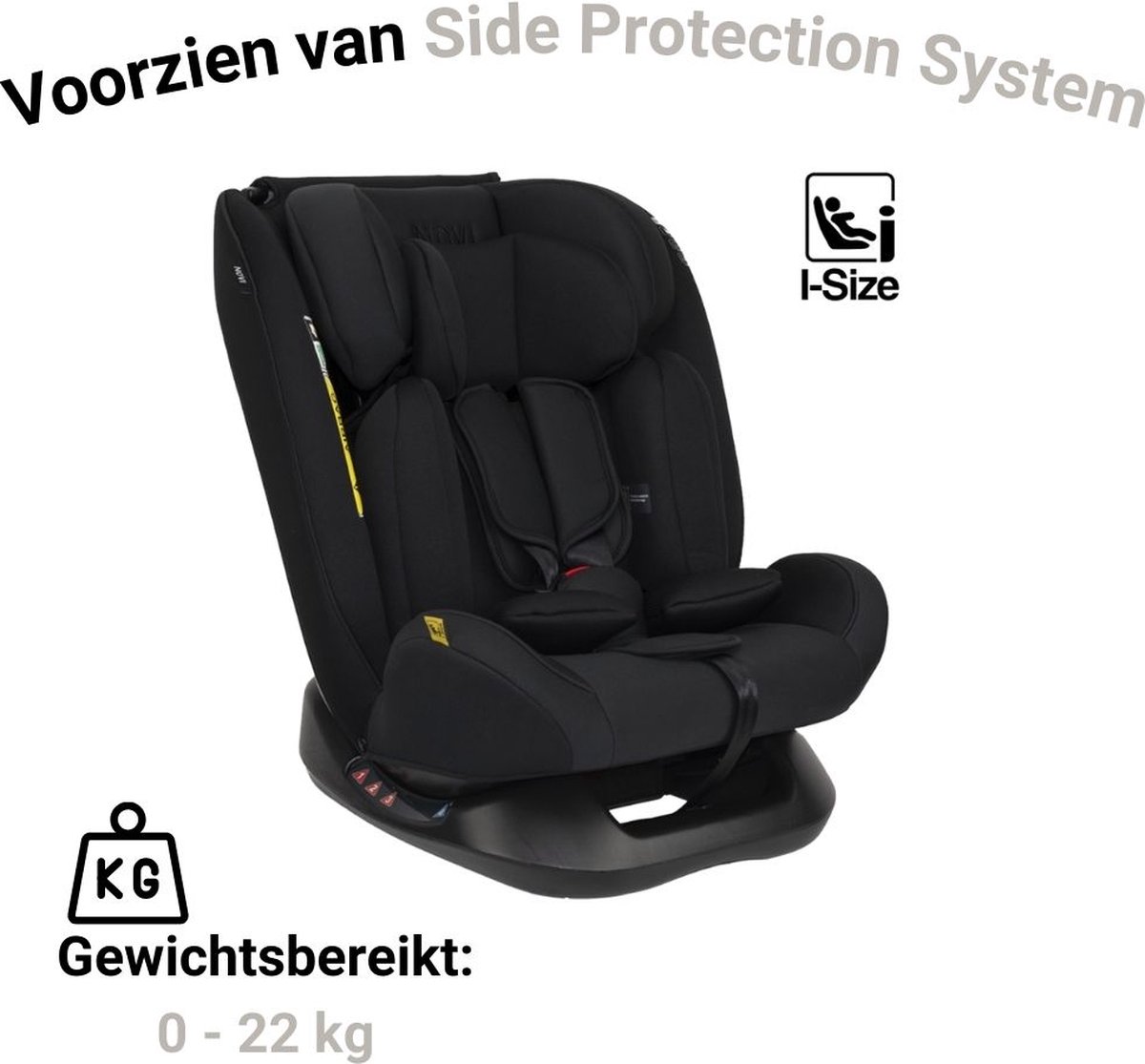 Novi Baby Lucas Premium - Autostoel - Zwart thumbnail 3