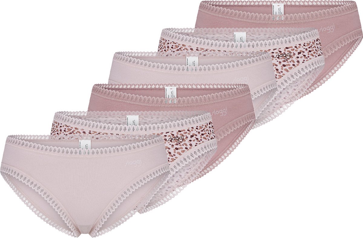 sloggi Dames slip / onderbroek 6 pack GO Crush