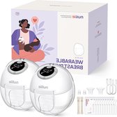 Bol.com Elektrische Borstkolf Handsfree S32 - Draagbaar - Borstkolven - 4 Modi - 9 Niveaus - 24 mm - Comfortabele Flens - Privé ... aanbieding