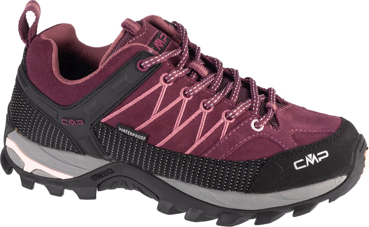 CMP Rigel Low WP 3Q13246-H910 Vrouwen Trekkingschoenen Kastanjebruin