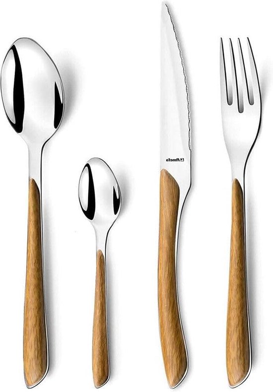 Amefa Eclat Nature - 16-delige bestekset voor 4 personen - Black Amefa Eclat Nature - 16-delige bestekset voor 4 personen - Black