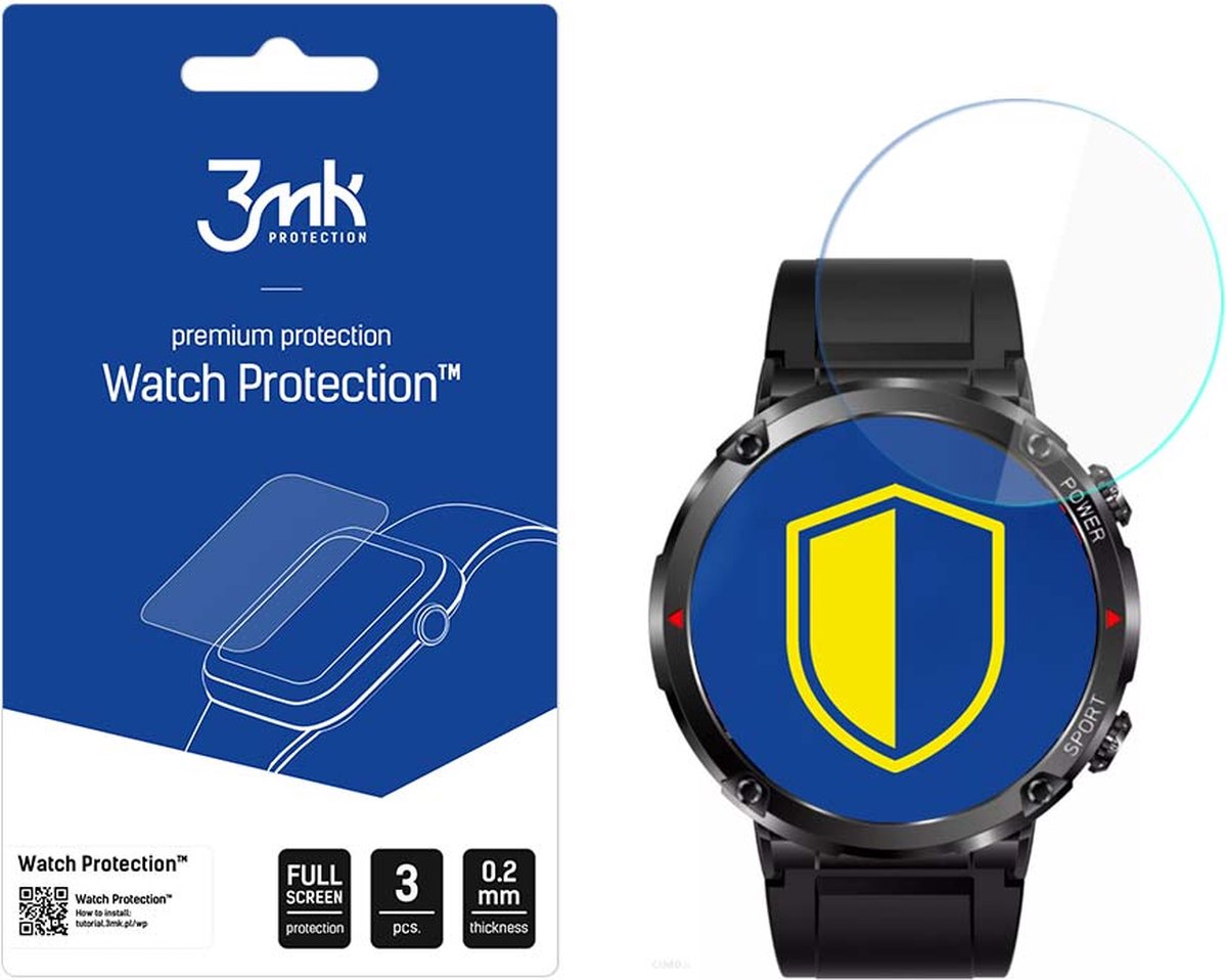 Rubicon RNCE96 - 3mk Watch Protection v. FlexibleGlass Lite