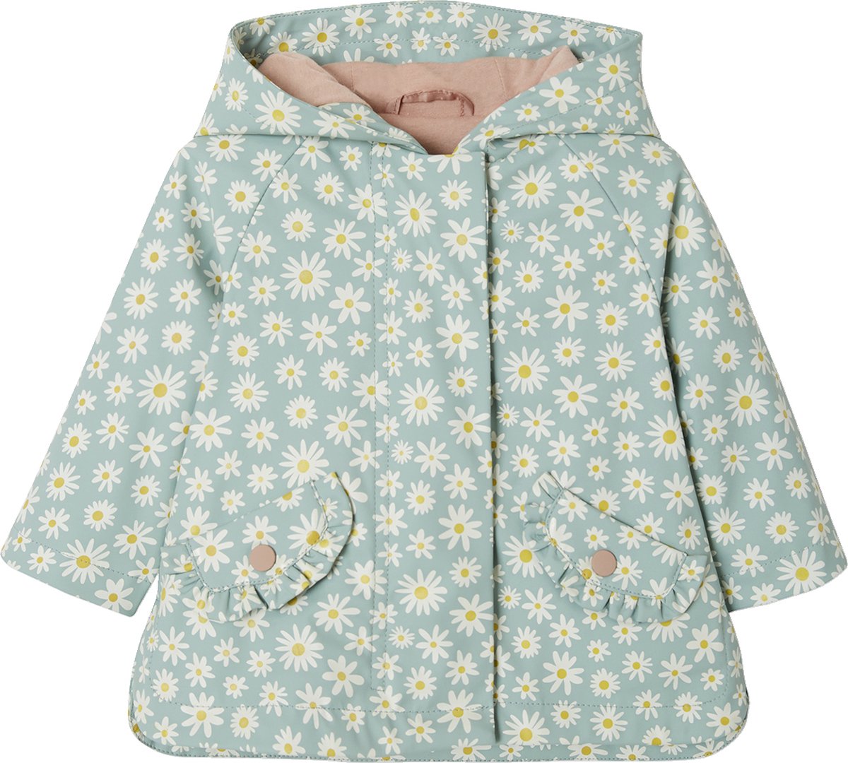 Vertbaudet Regenjas met capuchon babymeisje