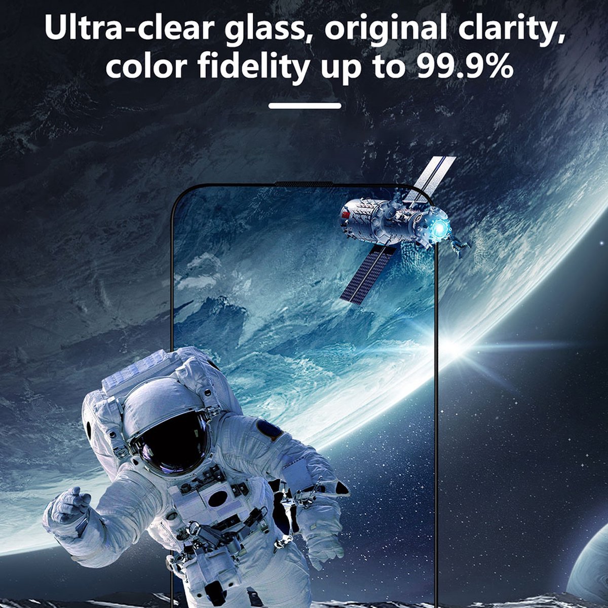 Geschikt Voor iPhone 16 Screenprotector - Solidenz Fullcover Beschermglas - Scherm Protector - Glass Protector - Full Screen Protector - Gehard Glas