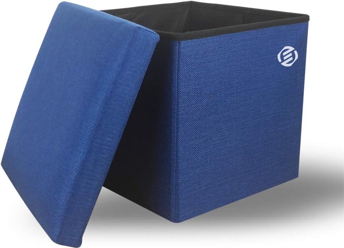 Equivera Voetenbankje Of Poef - Poef - Voetenbankje - Hocker - Voetenbankje Binnen - Poefs
