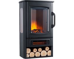 Xaralyn Elektrische haard - Stefanos - 2000 Watt verwarming - vrijstaande haard - plug and play -…