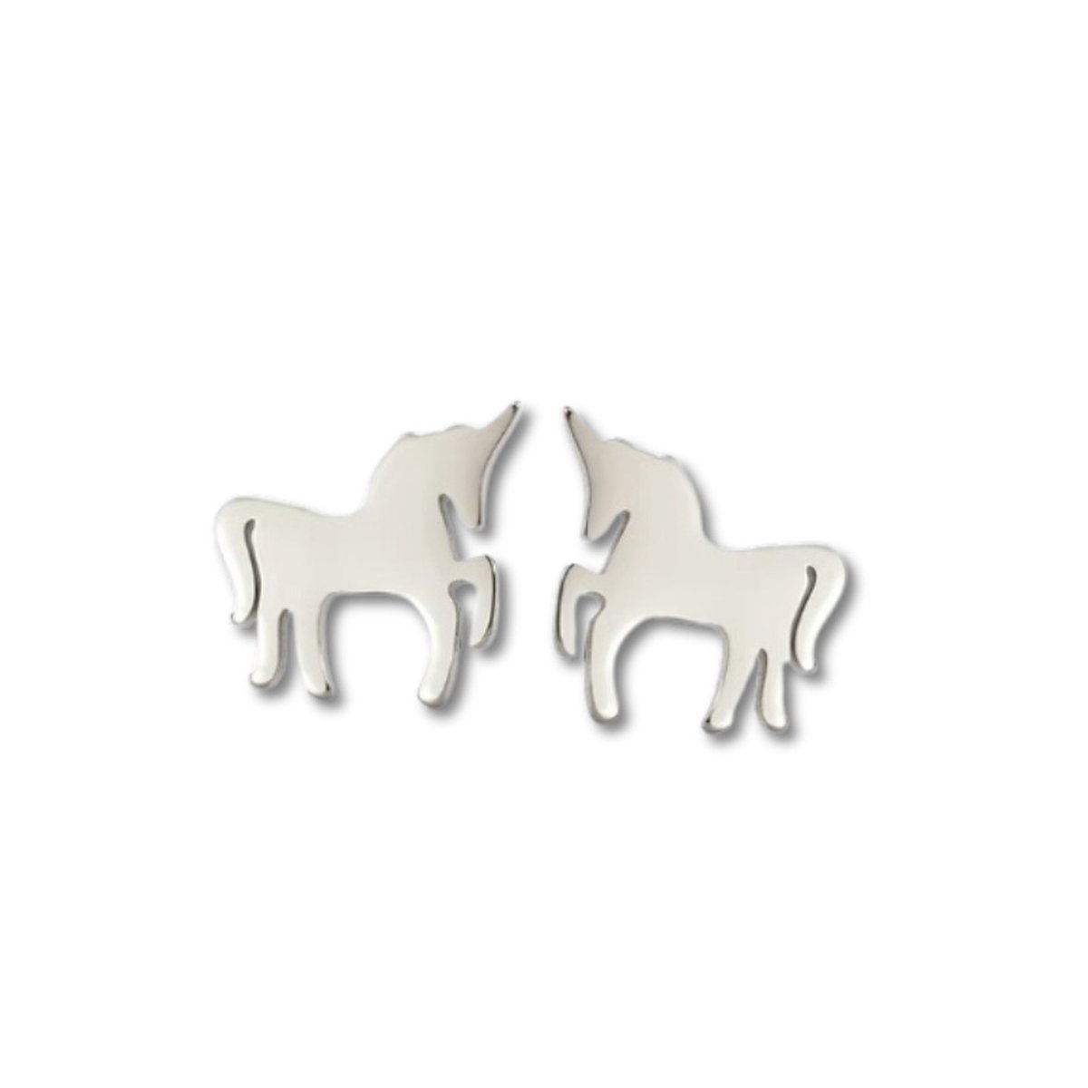 Oorknopjes Unicorn - Oorbellen Dames