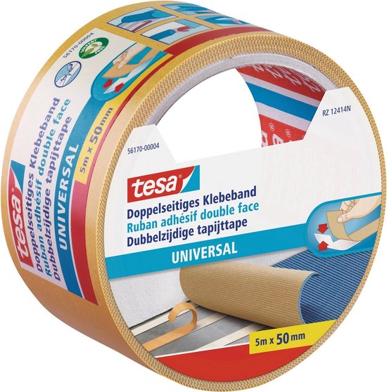 Tesa - Dubbelzijdige plakband ijt 50mmx5m | bol