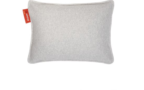 Stoov Warmtekussen | Ploov Light Grey | Duurzaam & Draadloos | Infrarood warmtekussen | 45x60 cm | Standard batterij