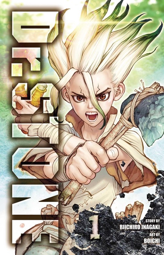 Dr. STONE, Vol. 1 - cover