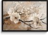 Fleurs - Naturel - Wit