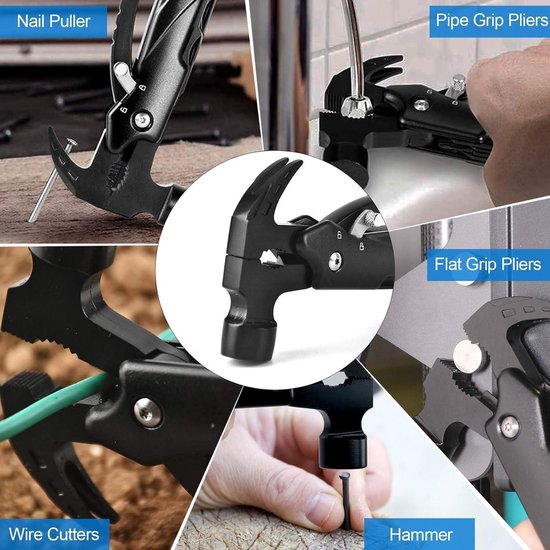 Pince Multifonction Pliante En Acier Inoxydable - Outil De Poche Pratique - TotalCadeau