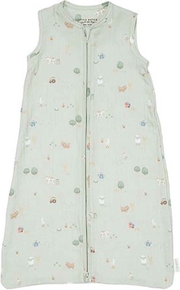 Little Dutch - Slaapzak zomer hydrofiel 70 cm Little Farm
