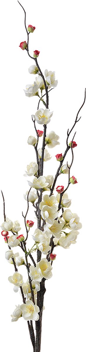 Clayre & Eef Kunstbloem 115 cm Wit Kunststof