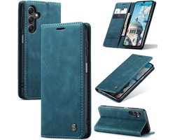 CaseMe Hoesje - Geschikt voor Samsung Galaxy A16 Hoesje - CaseMe 013 Book Case - Blauw