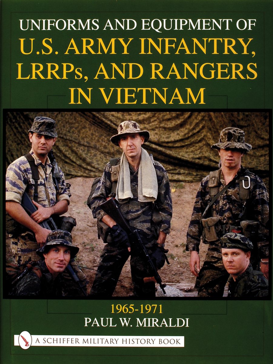 Omslag van Uniforms and Equipment of U.S Army Infantry, LRRPs, and Rangers in Vietnam 1965-1971