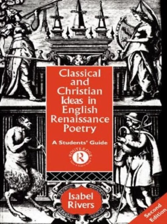 Classical and Christian Ideas in English Renaissance Poetry - cover