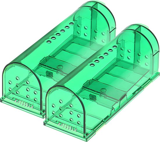GARDIGO® Woelmuizenval – 3-delige set | Herbruikbare val voor het vangen van woelmuizen | Woelmuizen verjagen zonder gif | Bescherming voor siertuin en groentetuin | Vallen voor perken, gazon en tuin