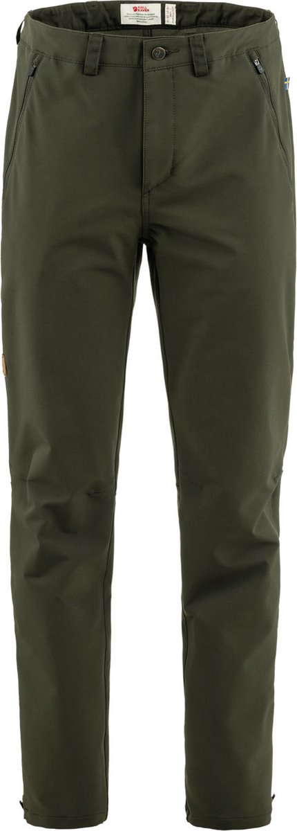 Fjällräven Abisko Winter Stretch Trousers M Regular – Wintersport Gevoerde broeken Lange broeken 662 Forest