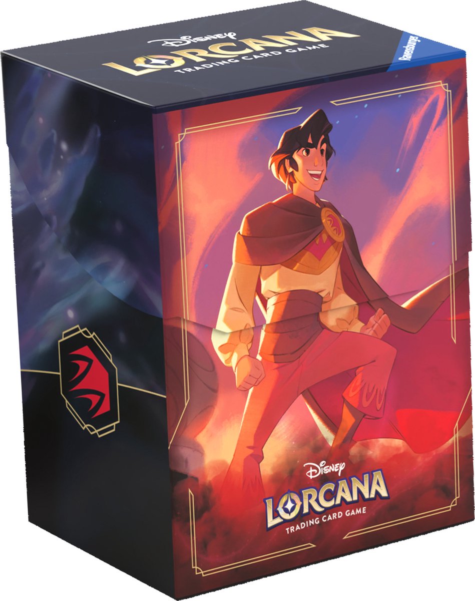 Disney Lorcana TCG - Shimmering Skies - Aladdin 80-Card Deck Box