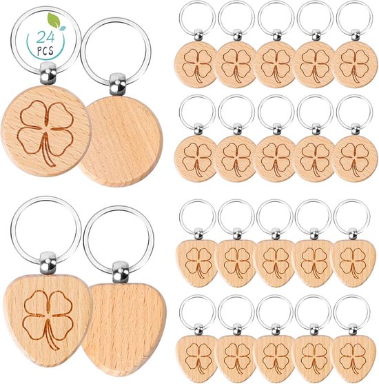 24-stuks-sleutelhangers-van-hout-geluksbrenger-houten-hanger-met
