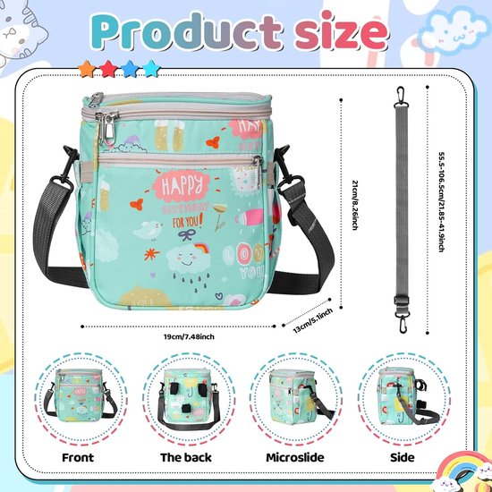 Sac De Vélo Polyvalent – Bandoulière Amovible – Pour Porte-bagages – Neuf