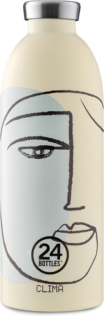 24Bottles Clima Drinkfles 850 ml Capaciteit - white calypso