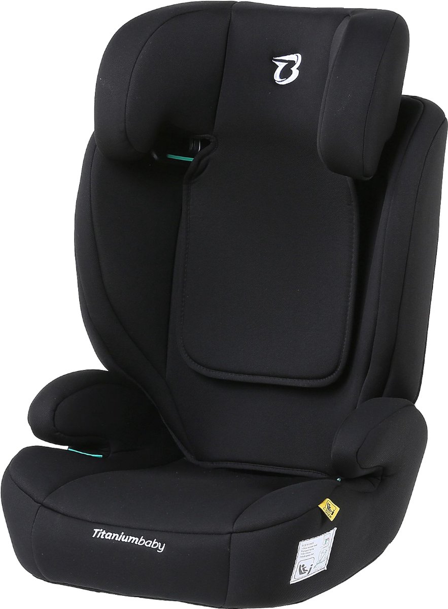 Titaniumbaby Autostoel Vidar Met Isofix I-Size (R129) Zwart thumbnail 3