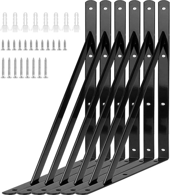 STARVAST 10 Stück Regalwinkel Schwerlast, 150 x 125 mm Winkel Regal mit STARVAST 10 Stück Regalwinkel Schwerlast, 150 x 125 mm Winkel Regal mit