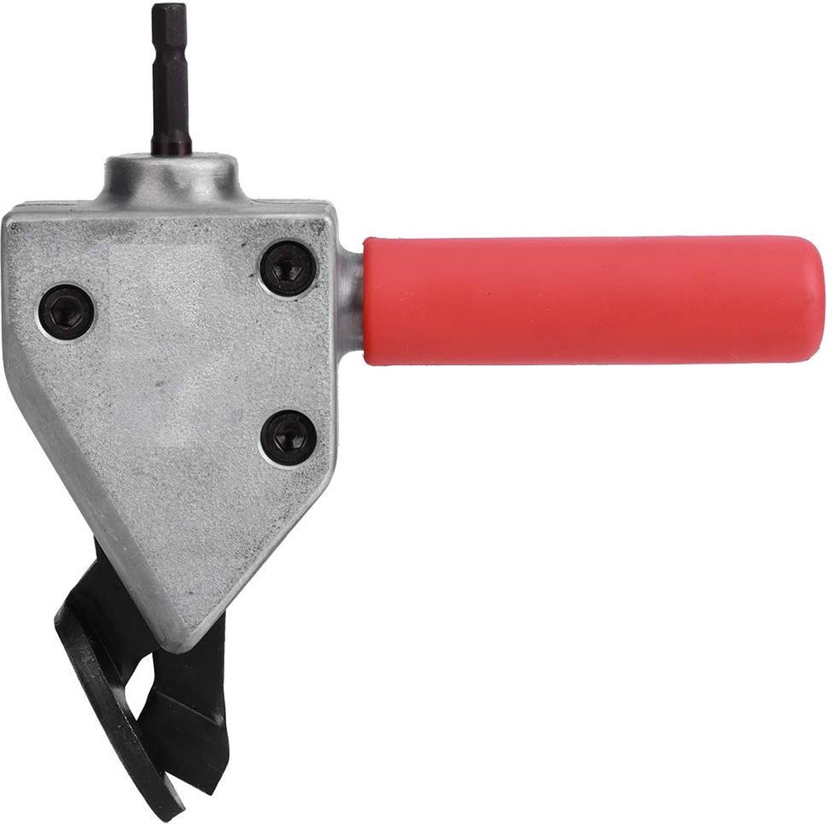 Metalen Plaat Snijkop Turbo Shear Metaal Snijden Attachment Elektrisch Gereedschap 7mm Hex Handvat Elektrische Boor Clippers Schaar
