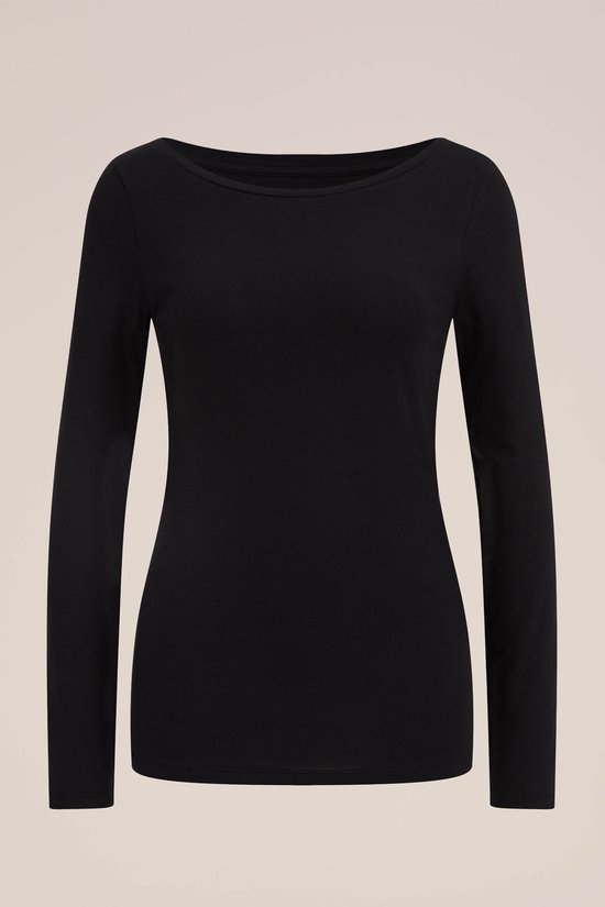 WE Fashion Dames organic cotton longsleeve - Maat M