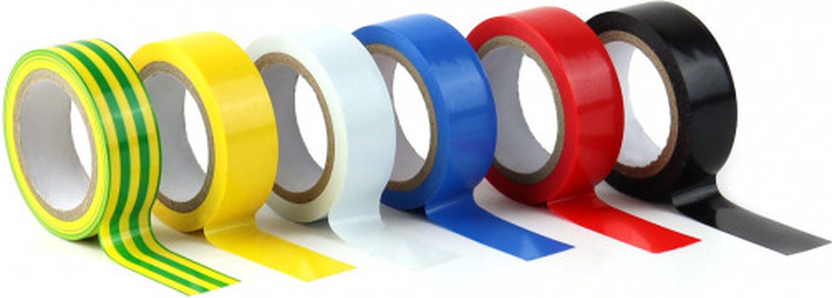 Amio Isolatietapes 6st assorti.