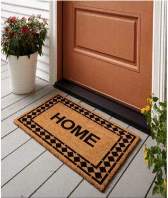 Rib Line Deurmat Binnen Beige Antislip - Set van 3 Waterafstotend 25x60 cm - Slijtvast