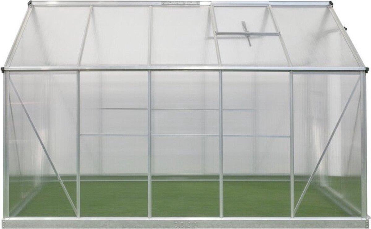 Westmann Tuinkas Flora 610 - 312 x 192 x 201 cm - Zilver
