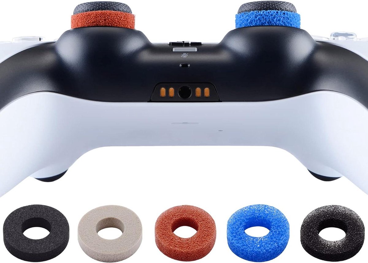 5 paar Aim Assist Schokdemper Ringen – Precision Rings – Joystick Spons Ring – Controller Accessoires