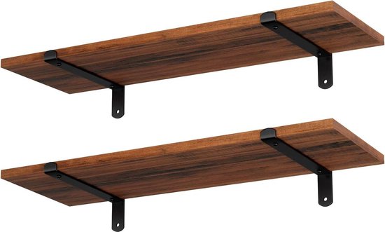 Vintage Schalen Hout Bruin bij