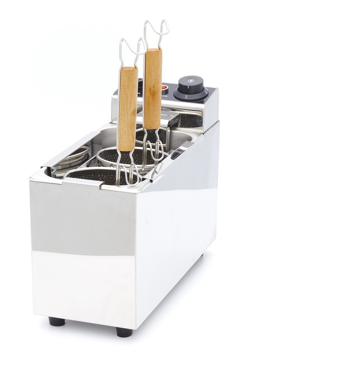 Pastakoker - 2 x 2 L - incl. 2 Manden
