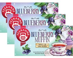 Teekanne - Blueberry Muffin Thee - 3x 18 zakjes