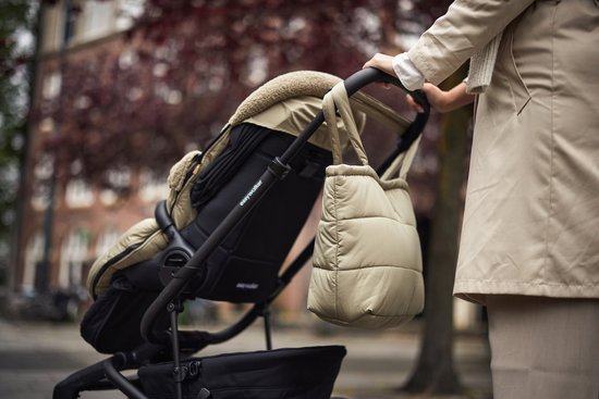 Jollein Voetenzak buggy/kinderwagen Puffed Olive Green van Jollein — afbeelding 5
