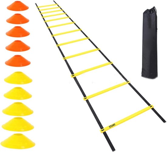 Lifemaxx Verstelbare Behendigheid Horde Set - 4 stuks